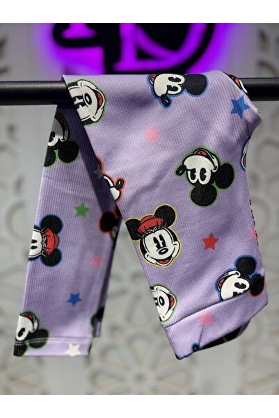 KUMRUNUN DÜNYASI Girl's Seasonal Flexible Comfortable Leggings with Inner Pad...