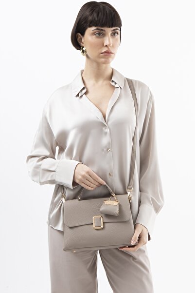 LuviShoes Byn2345 Gray Women's Shoulder Bag