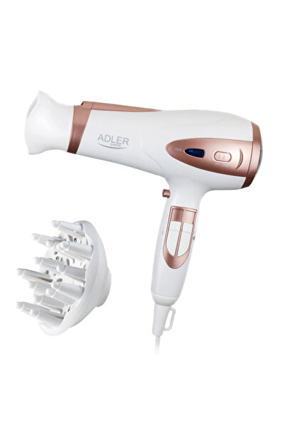 adler Uscător de păr AD 2248, 2200W, 2 viteze, 3 temperaturi, Ionic, Jet de a...