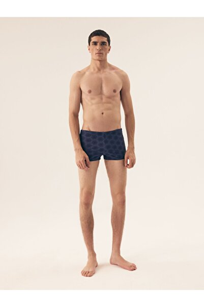 Henderson Men's Swimming Boxer Shorts Slim Fit Swim Trunks Polyamide with Inner Mesh | Race