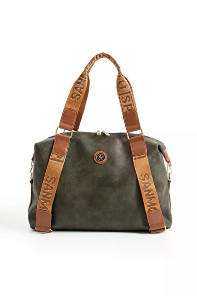 Suat Saraç Γυναικεία τσάντα χεριού και ώμου με ρυθμιζόμενο σταυρό πολλαπλών μ...