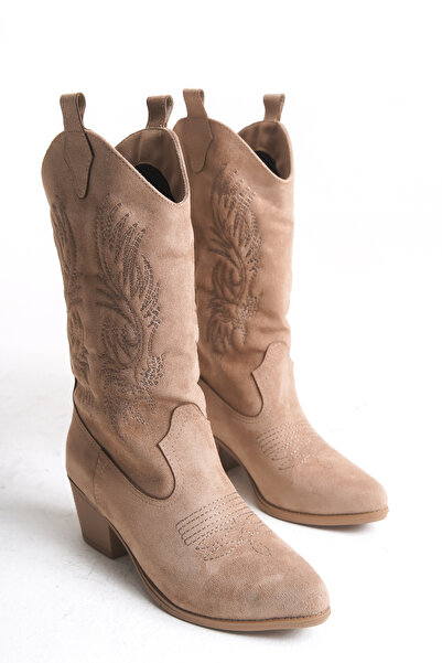 Liza Shoes YULIA Kadın Kovboy Çizme A030- K886