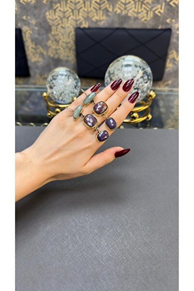 Gümüşhanesi Safir taşlı otantik gümüş küpe