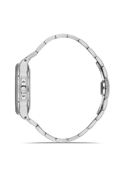 RMS Zeitmeister Rms.1.Ag1638.04 Crystal Glass Steel Band Steel Case 5 Atm Water Resistant Metallic R