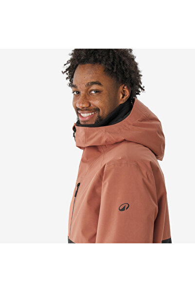 Decathlon Wedze Men's Ski/Snowboard Jacket - Brown - 500 Am