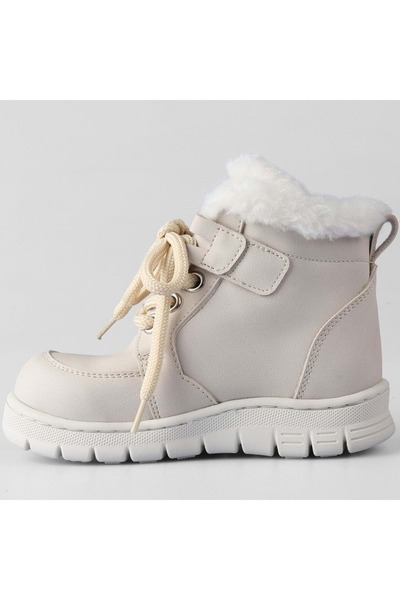 Vicco Punto Fur Orthopedic Children's Boots Beige