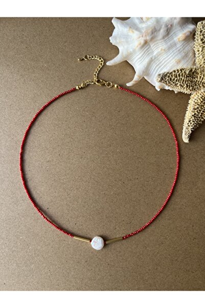 LOE İncili Mercan Kolye