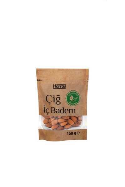 Harras Çiğ Badem İçi Premium İşlenmemiş Raw Vegan Atıştırmalık- 4 Adet x 150 gr