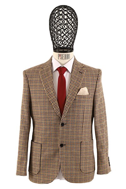 PİSERRO Erkek Tek Ceket Slim Fit