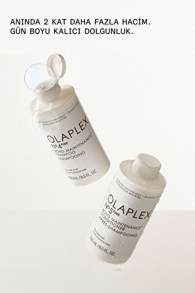 Olaplex Cleanse & Moisture & Nourish For Fine Hair Trio - İnce Telli Saçlar İçin Bağ Güçlendirici Şampuan, S