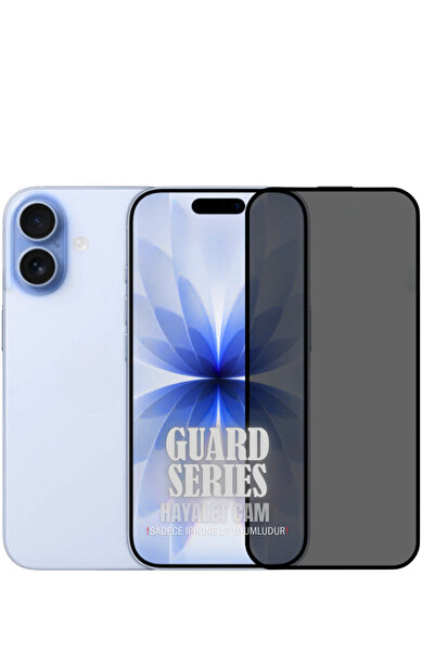 Evax (Guard Hayalet) iPhone 17 Uyumlu Hayalet Özellikli Tam Kaplayan Temperli...