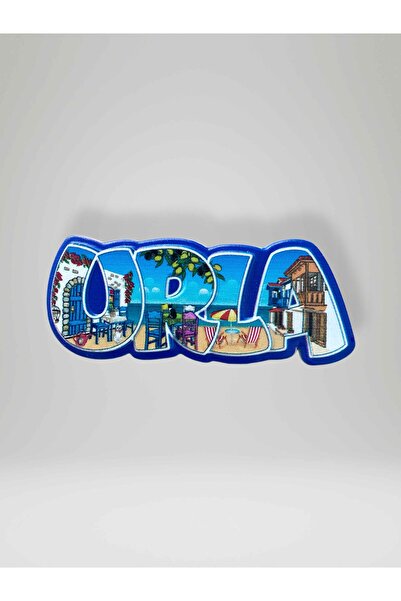 Mundy URLA Temalı Kabartmalı Polyester Magnet Buzdolabı Süsü