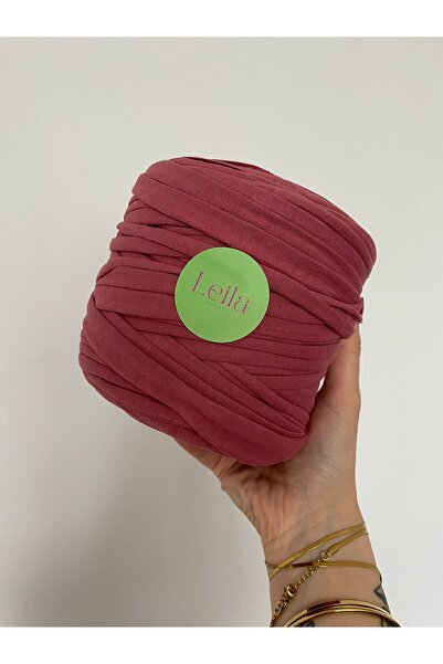 Leila Design koyu pembe penye ip (600-650gr) 1 adet fiyatıdır