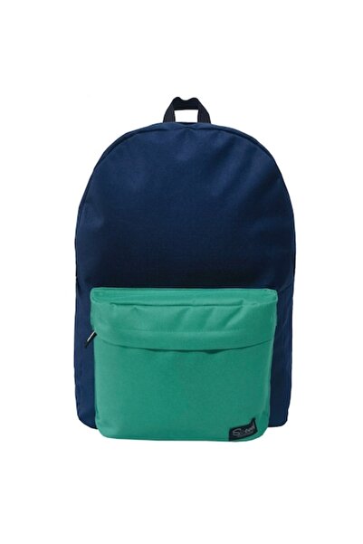 Toy Toy Toy Ghiozdan S-Cool, Classic, 43x30x16 cm, albastru-verde