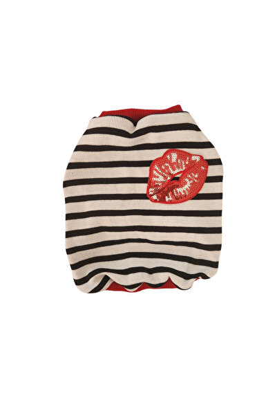 atelyu kedi köpek kıyafeti çizgili tshirt atlet