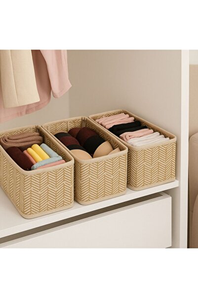 Sertil Set de 3 organizatoare pentru dulapuri cu sertare Cutie de depozitare ...