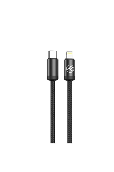 TELLUR Minimalist USB-C to Lightning Cable, 27W, 1m, Black
