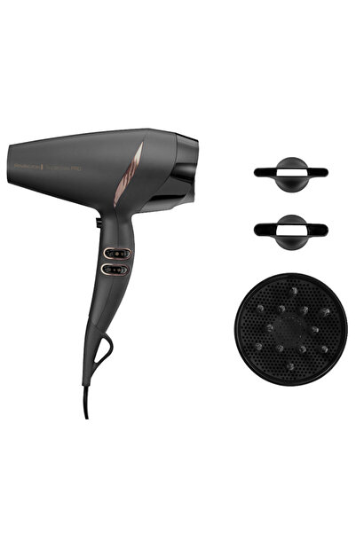 Remington Στεγνωτήρας μαλλιών AC7200 Supercare PRO, 2220W, 130 km/h θερμού αέρα, 3 ρυθμίσεις, 2 ταχύτητες, CoolShot, γκρι