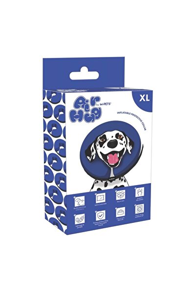 M-PETS طوق حماية قابل للنفخ من نوع AIR HUG (مقاس XL)