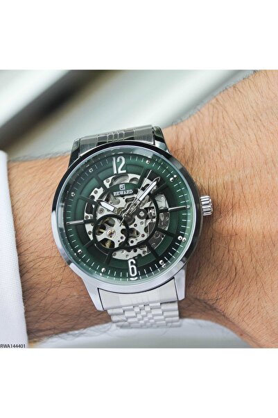 Reward Rwa144401 Steel Band Automatic Men's Wristwatch