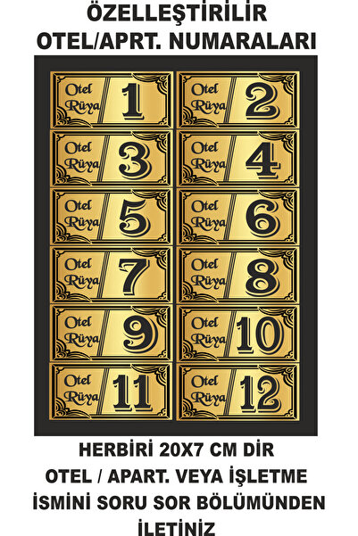 sıradışıhediyem فندق/شقة مخصصة الأرقام هي مقاسات المنتجات الواحدة كلها 15 × 7...