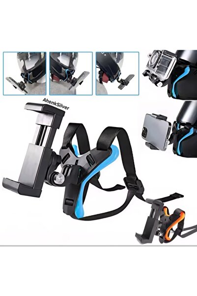 Store Kask çene bağlantılı telefon tutma aparatı