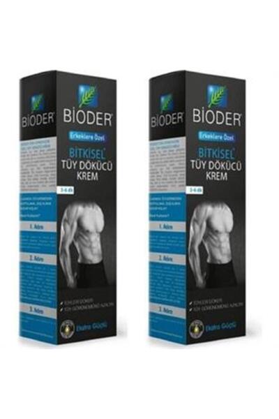 Bioder Tüy Dökücü Krem Erkek 100 ml 2'li