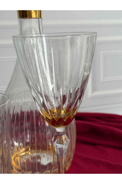 ROSSEV Atlanta Gold Water Set 13 Pieces for 6 Persons