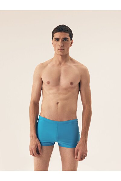 Henderson Men's Swimming Boxer Shorts Swim Trunks Slim Fit with Inner Mesh | Rock