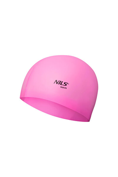 Other CASCĂ DE ÎNOT NQC CULOARE SOLIDĂ PK02 ROZ DESCHIS DIN SILICON NILS AQUA