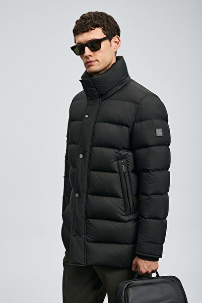 Lufian 112120255 Rıld Goose down Men's Coat Black
