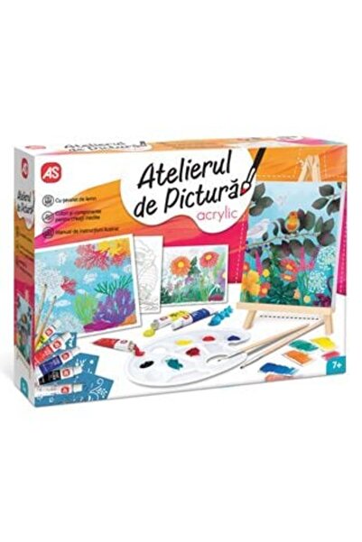 As Set de atelier de pictură acrilică - Natură