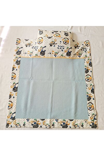 yaso shop %100 Pamuk Bebek Çocuk Pikesi & Yastık Kılıfı Seti, Küçük Prens/Uni...
