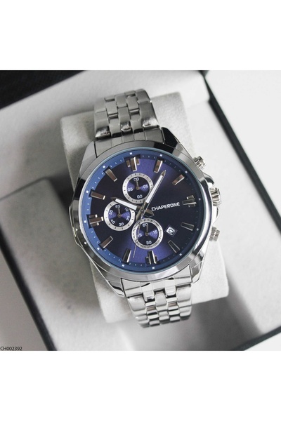 Chaperone CH002392 Çelik Kordonlu Erkek Kol Saati