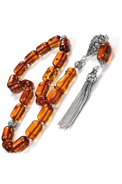 TESBİHCİBABA Baltic Pearl Mascot Boy Drop Amber Prayer Beads