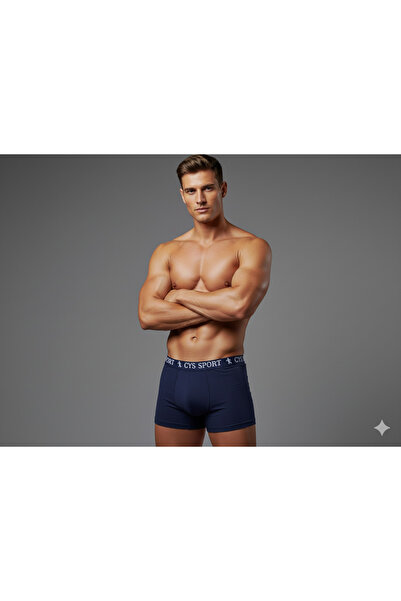 FAMESTEKSTİL 5-пачка чоловічих синіх боксерів