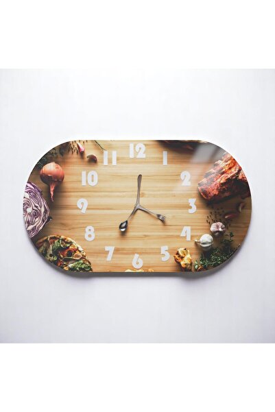 Cozy Co:TEMPERLİ CAM OVAL KESME VE SUNUM TABLASI, KESME TAHTASI, SUNUMLUK, CKT013