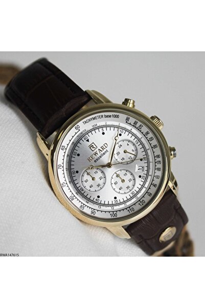 Reward Rwa147615 Leather Band Men's Wristwatch