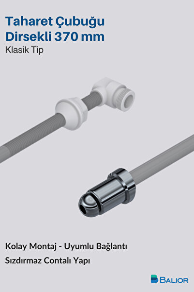 BALİOR TAHARET ÇUBUĞU KROM 370 MM