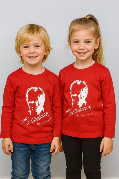 SeaBubbles Ataturk Printed Long Sleeve T-Shirt Lycra