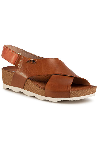 PIKOLINOS Γυναικεία Σανδάλια καφέ PIKOLINOS-W9E-0912