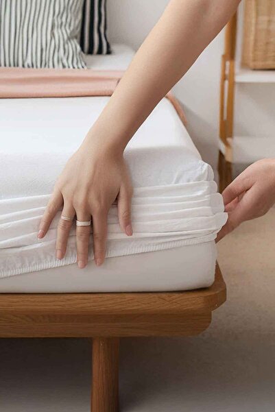 Decomia Home Σεντόνια Vona 100% βαμβακερά ελαστικά διπλά μονό κρεβάτια μεγάλου μεγέθους χτενισμένα βαμβακερά σεντόνια