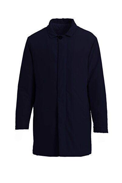 Uki LACİVERT Comfort Fit Trençkot