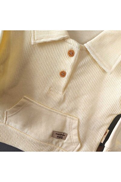 Renata's Baby Boy 100% Cotton Button Detail Top and Bottom 2-Piece Set