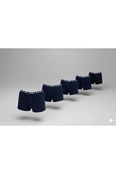FAMESTEKSTİL 5-пачка чоловічих синіх боксерів