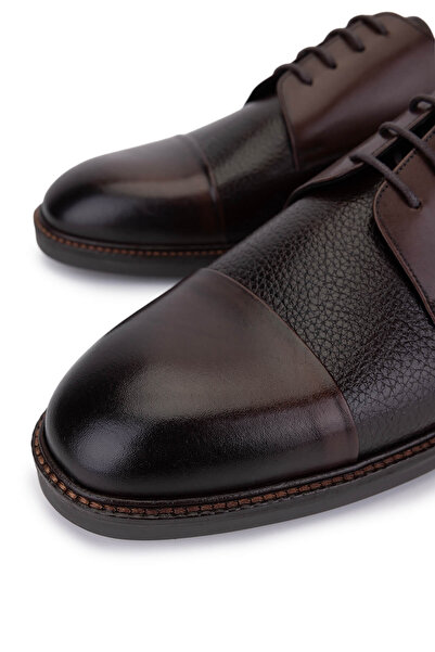 Tamer Tanca Erkek Hakiki Deri Taba Klasik Ayakkabı