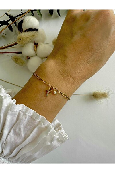 NevoAccessory سوار نسائي من الفولاذ على شكل حرف T – لا يتأكسد، قابل للتعديل، ...