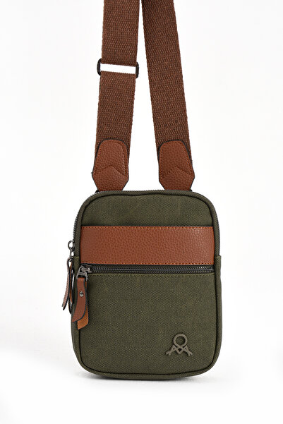 MEGA ÇANTA Canvas Series Compact Crossbody Men's Bag