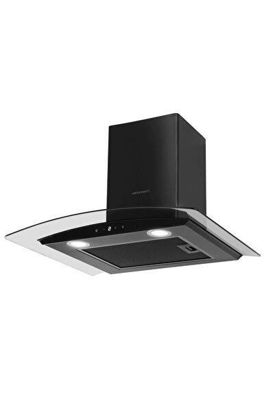 Berdsen Kitchen hood, decorative, LED lighting, touch panel control, 3 speeds, 65 W, 342 m3/h, cla...