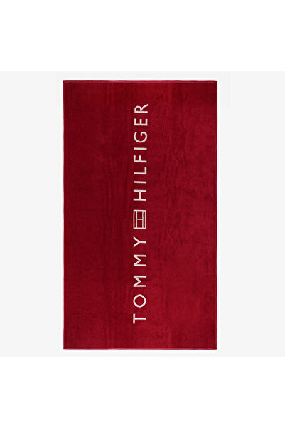 Tommy Hilfiger Towel Unisex Kırmızı Plaj Havlusu